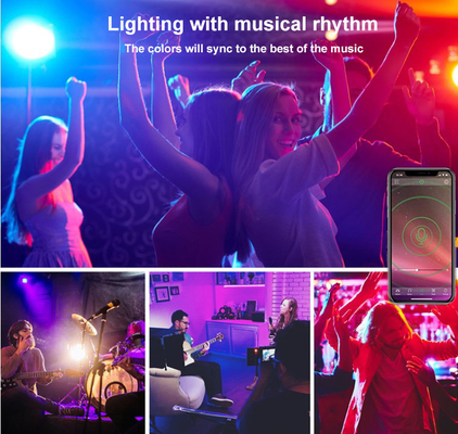 App Controlled RGBCW Outdoor Waterproof LED Flood Lights 35W
