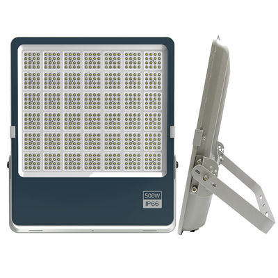 60000lm luz de inundación LED luz de alta potencia gris cuerpo de acabado CRI 70