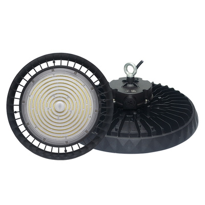 150lm/W Ufo Led Highbay Lights 200w Taller de almacén industrial fábrica de supermercados Iluminación de sótano